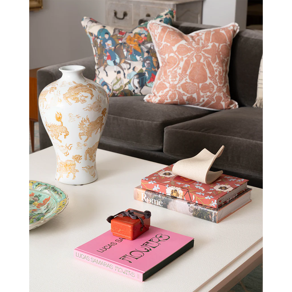 Asian Horse Parade Pillow - Image 4