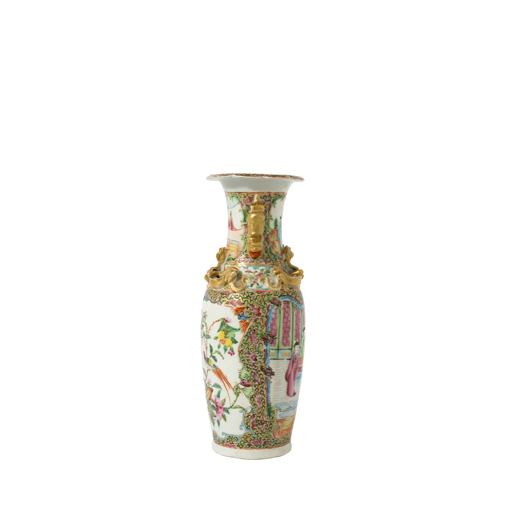 Canton Famille Rose Vase I - Image 4
