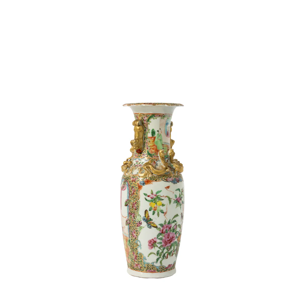 Canton Famille Rose Vase I - Image 6