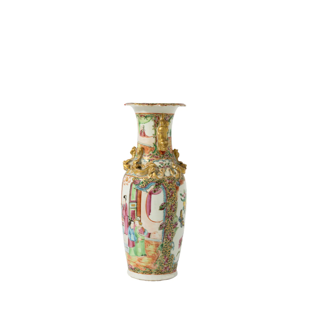 Canton Famille Rose Vase I - Image 7