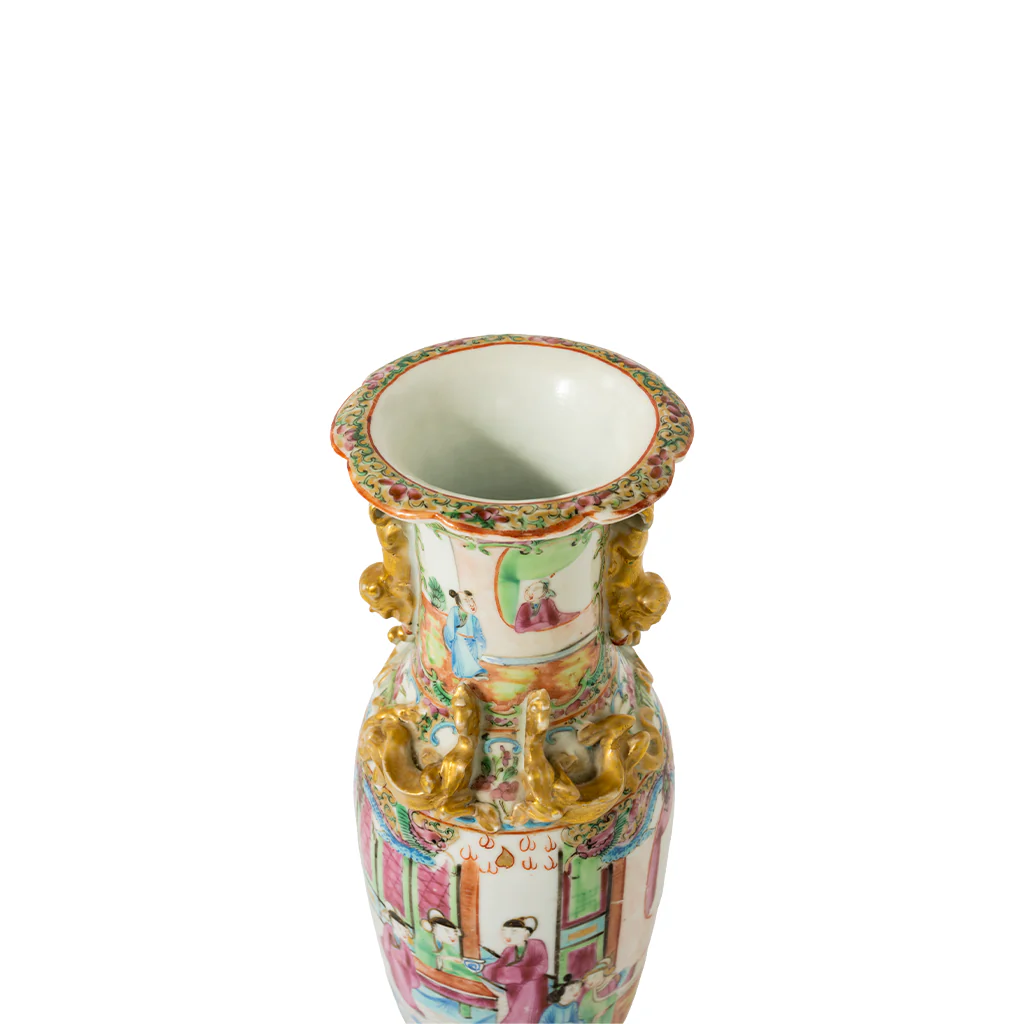 Canton Famille Rose Vase II - Image 4
