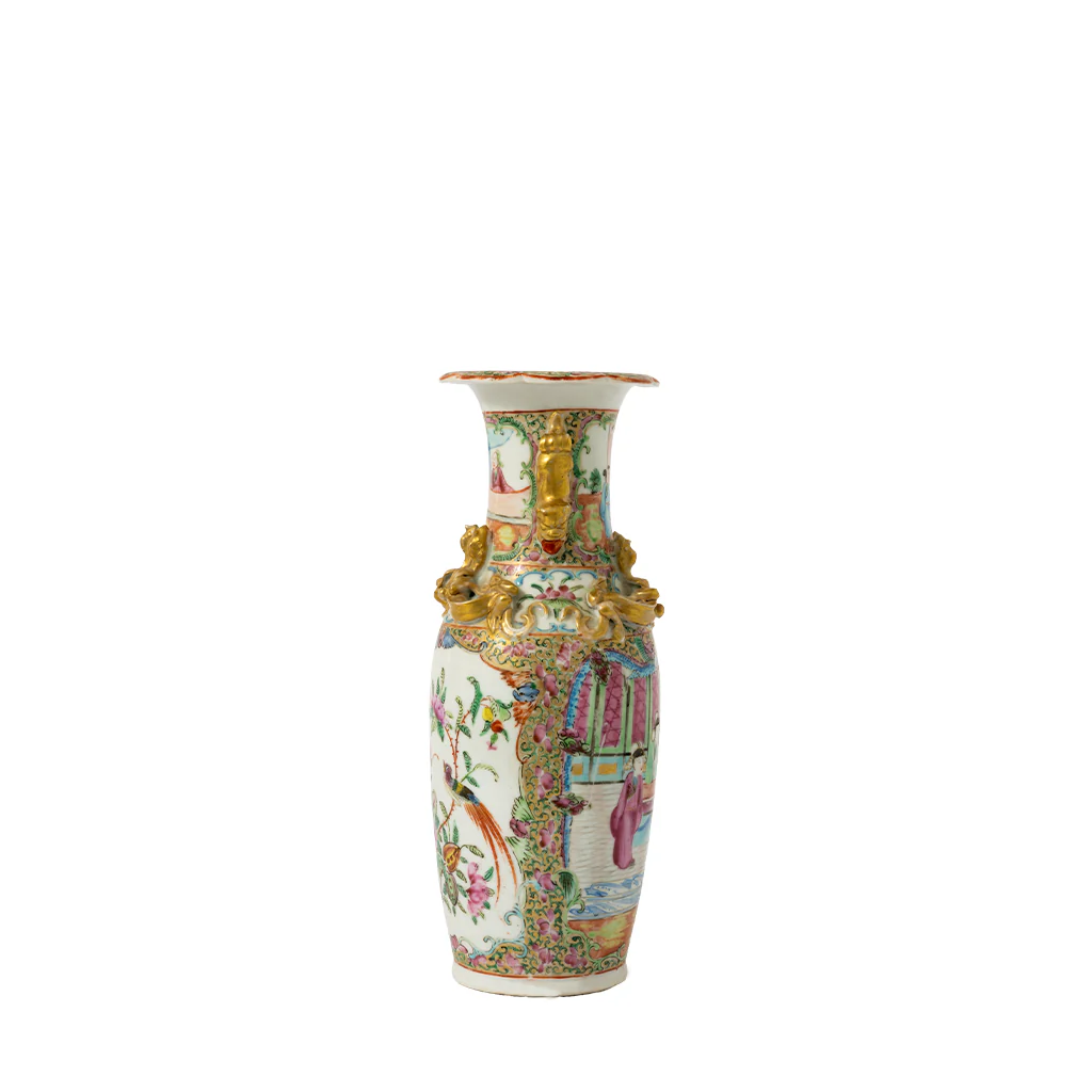 Canton Famille Rose Vase II - Image 5