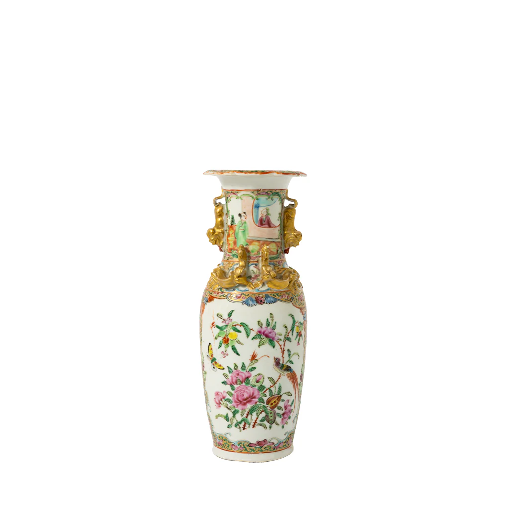 Canton Famille Rose Vase II - Image 6