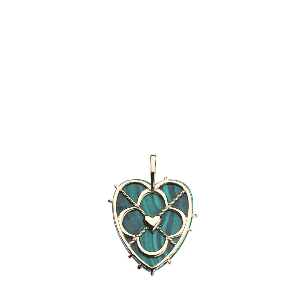 Malachite Love Necklace - Image 5