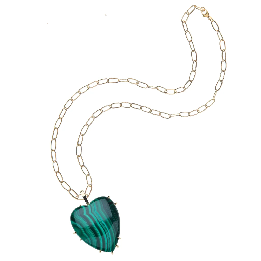 Malachite Love Necklace - Image 6