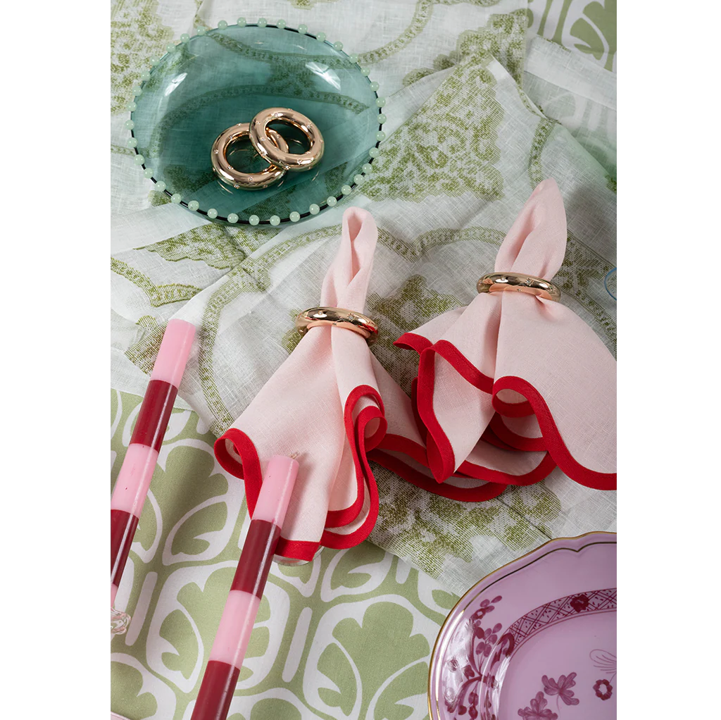 Gold Étoiles Napkin Ring - Image 3