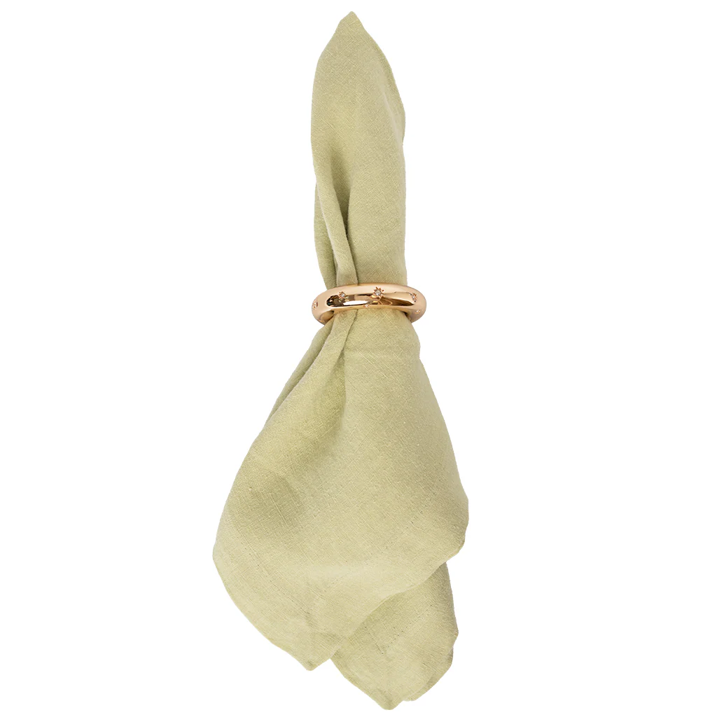 Gold Étoiles Napkin Ring - Image 7