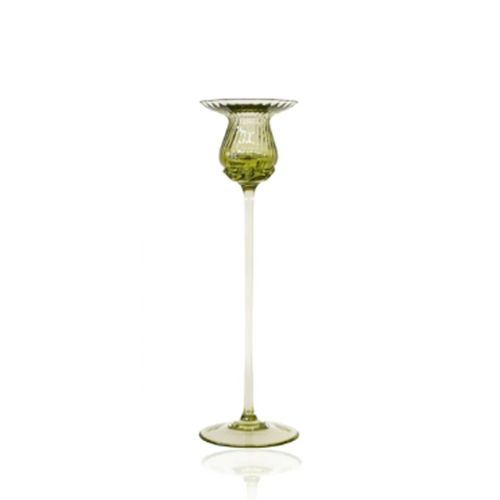 Green Candlestick, Large - Image 3
