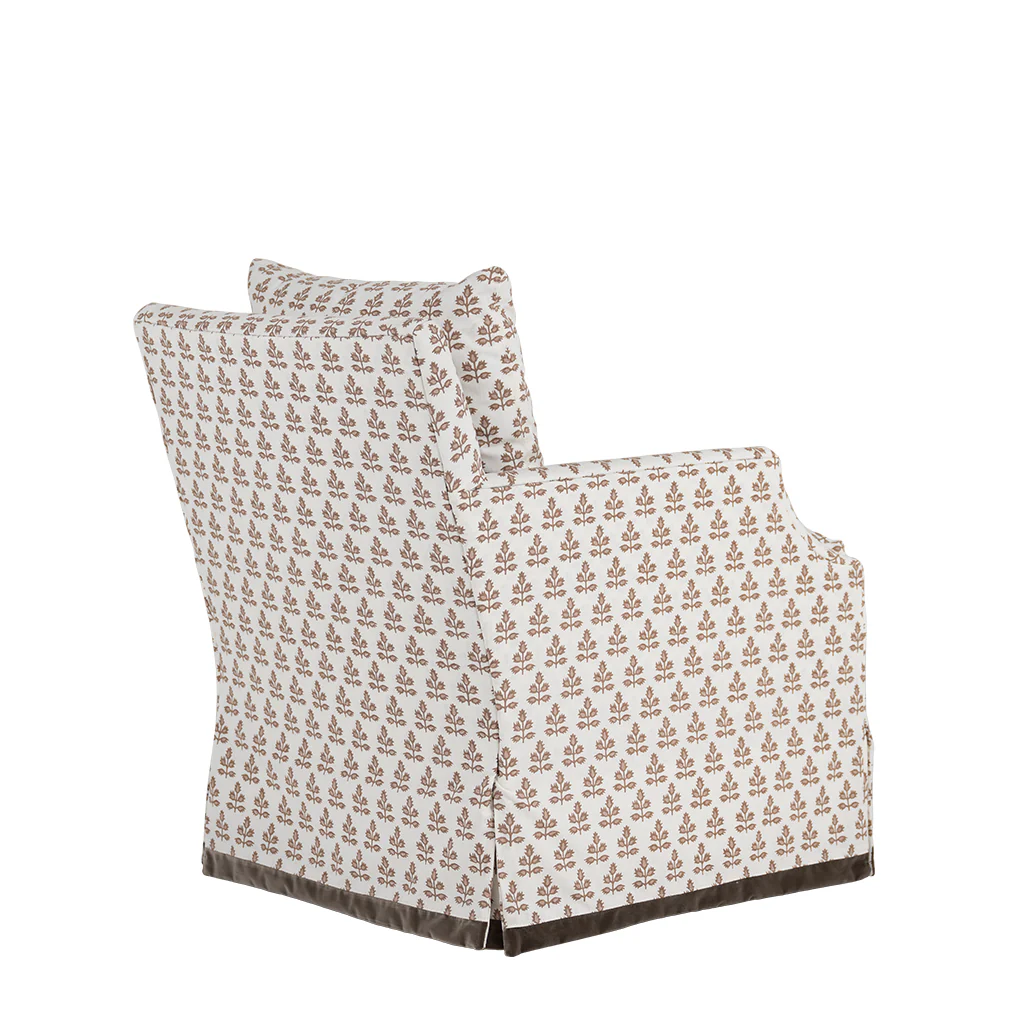 Hillcrest Swivel Chair, Bark - Image 5