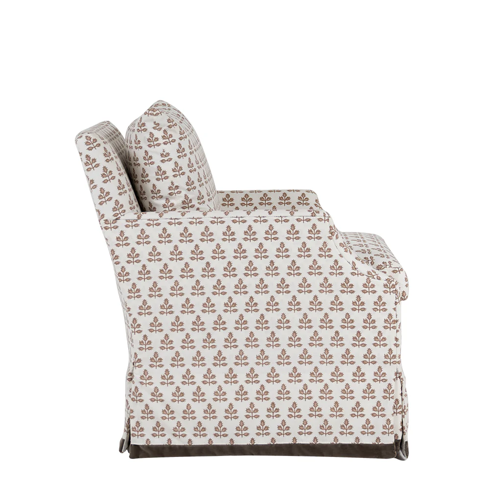 Hillcrest Swivel Chair, Bark - Image 7