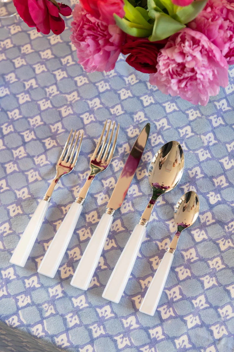 Icone Flatware, White - Image 11
