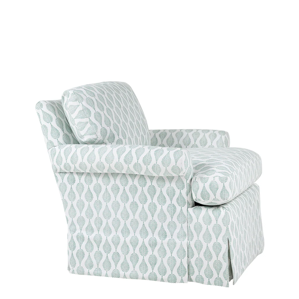 Miramar Swivel Chair, Jade - Image 7