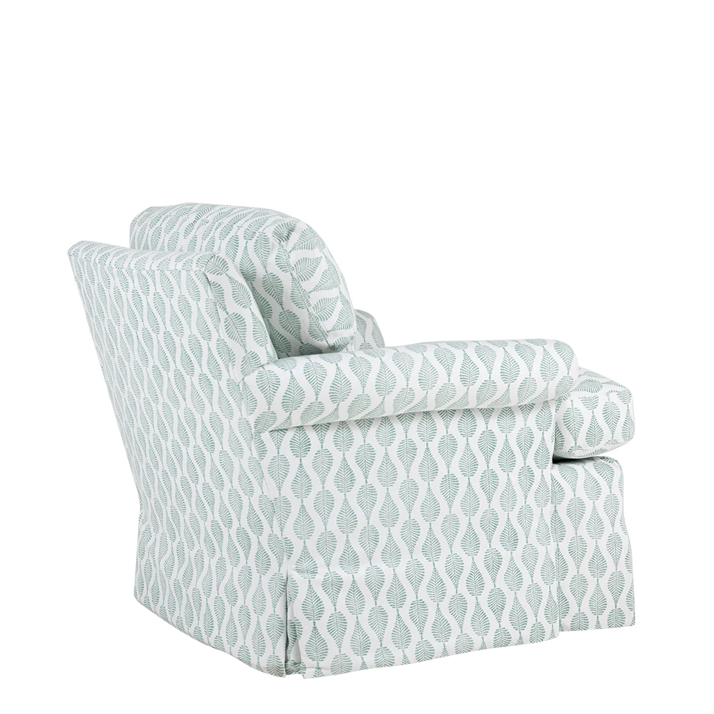 Miramar Swivel Chair, Jade - Image 8
