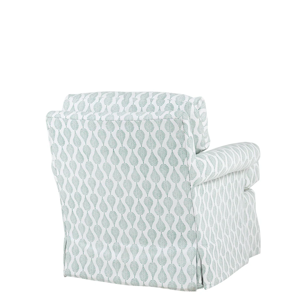 Miramar Swivel Chair, Jade - Image 9