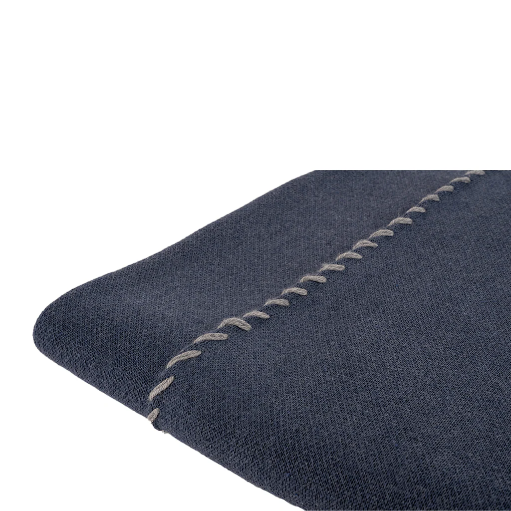 Naval Blue Throw Blanket - Image 3
