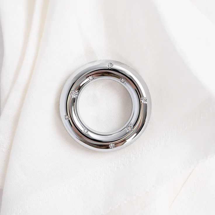 Platinum Étoiles Napkin Ring - Image 3