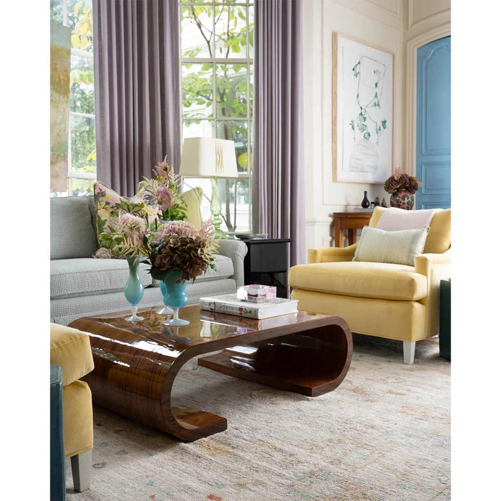 Ruthy Cocktail Table, Rosewood - Image 3