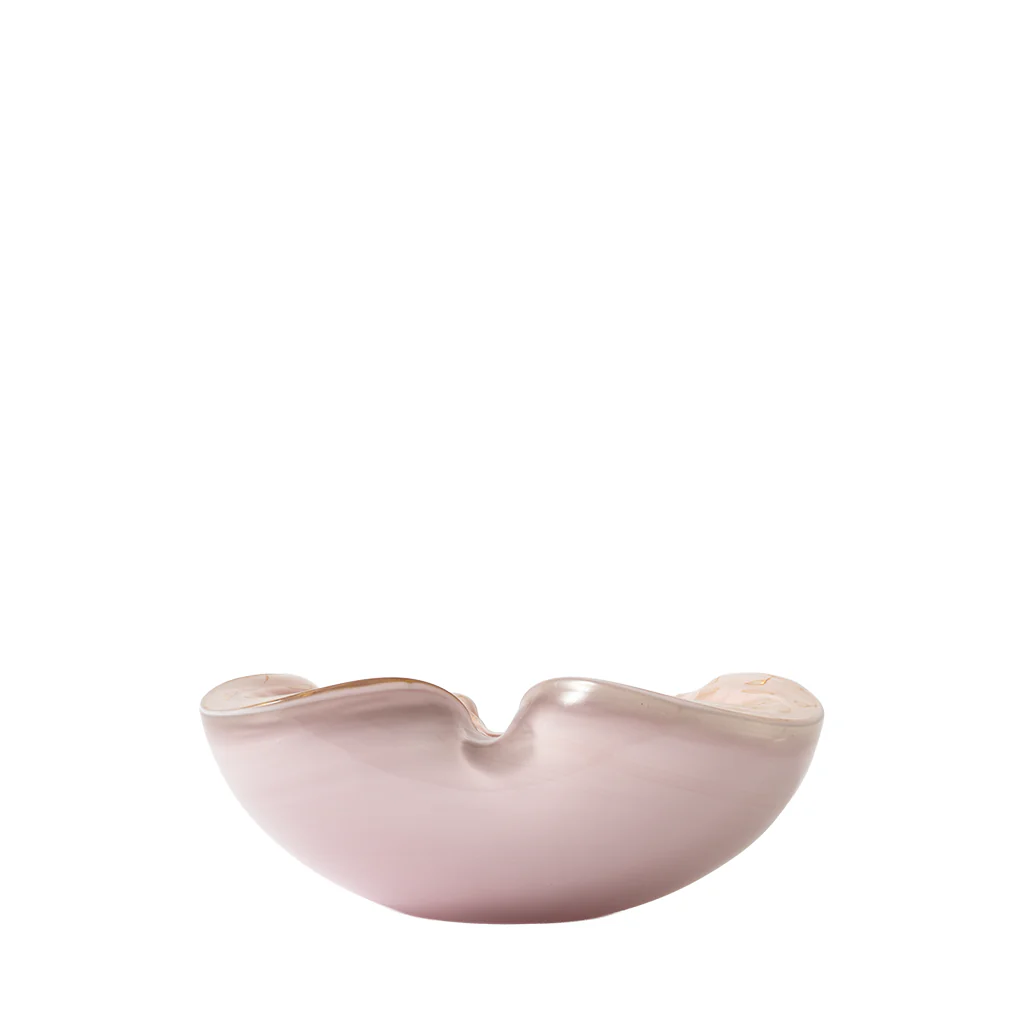 Vintage Pink Italian Murano Bowl - Image 4