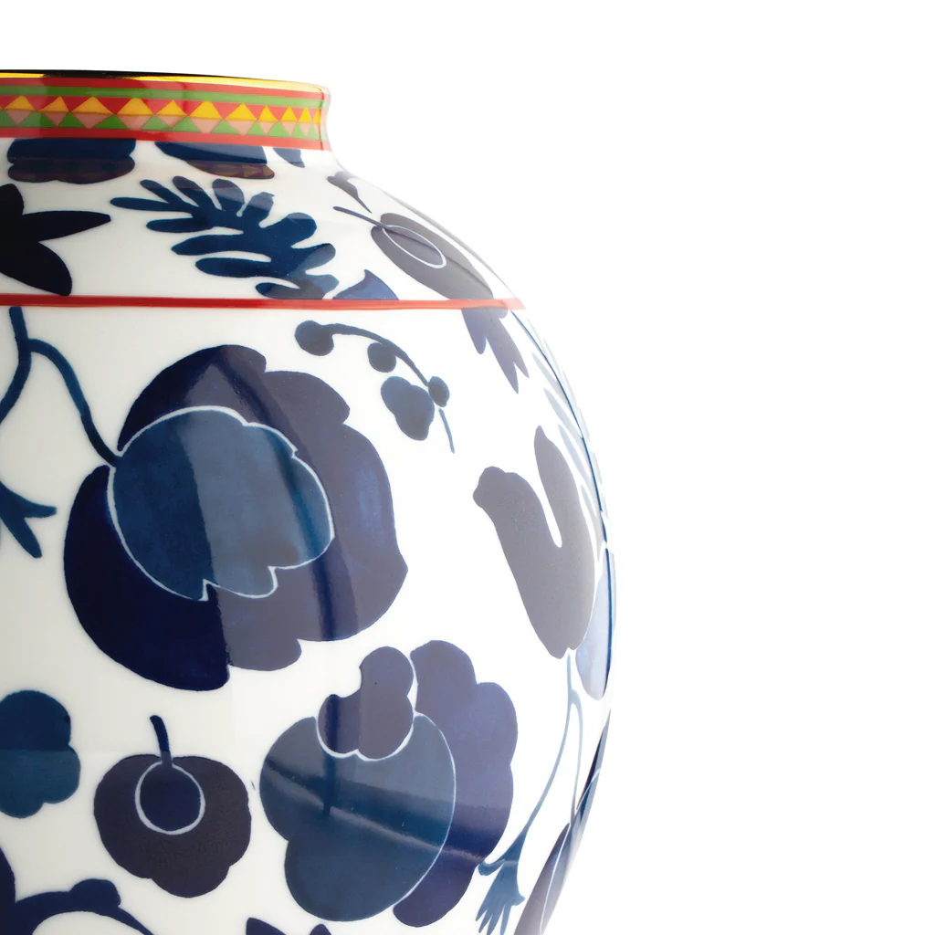 Wildbird Bubble Vase, Blue - Image 3